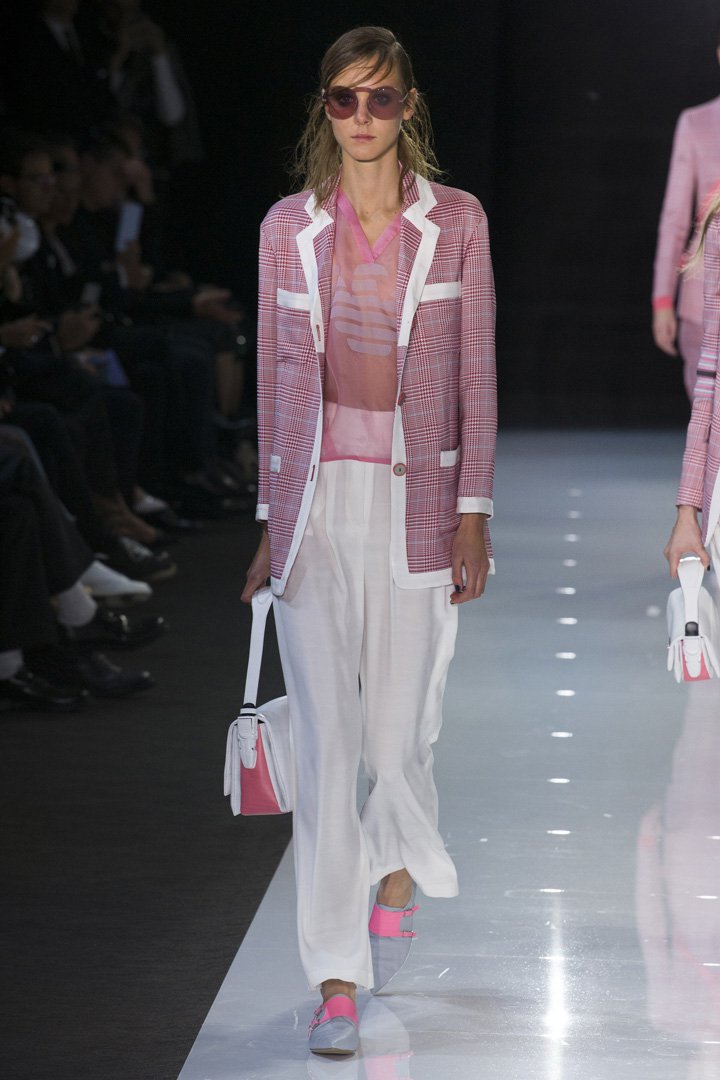 Emporio Armani 2024伦敦时装周时装秀