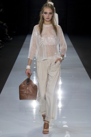 Emporio Armani 2024伦敦时装周时装秀