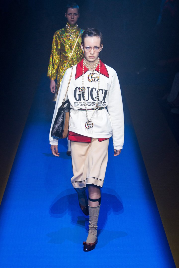 GUCCI（古驰）2024米兰时装周时装秀