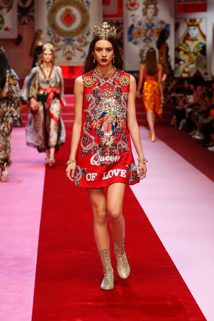Dolce & Gabbana 2024米兰时装周时装秀