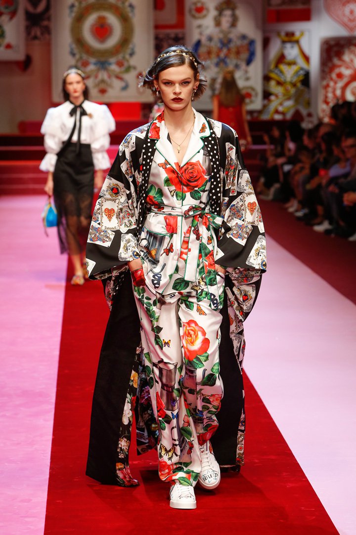 Dolce & Gabbana 2024米兰时装周时装秀