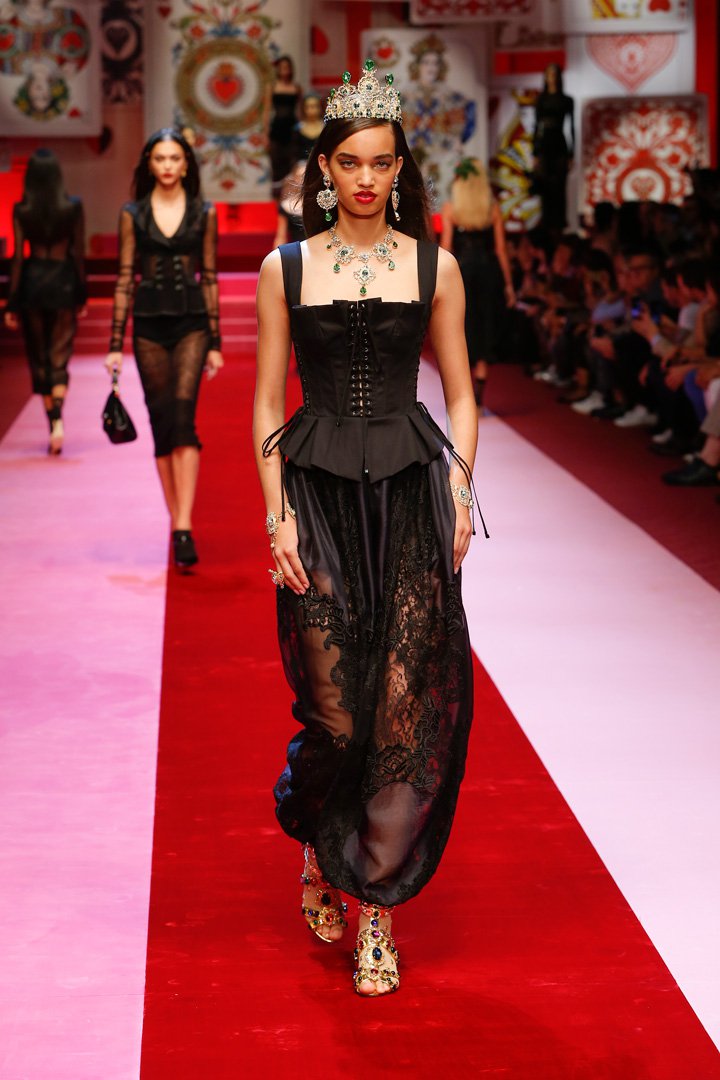 Dolce & Gabbana 2024米兰时装周时装秀