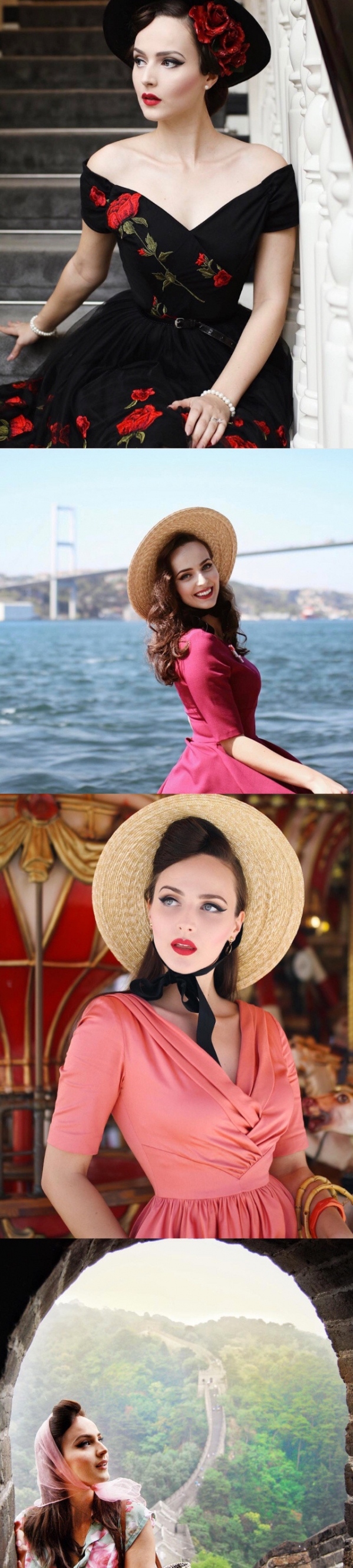 时尚博主Idda van Munste夏日私服 复古美人性感十足！