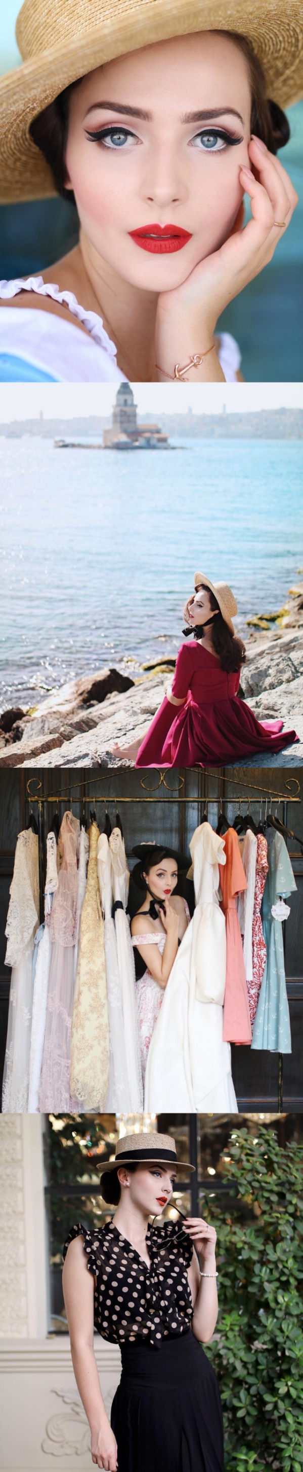 时尚博主Idda van Munste夏日私服 复古美人性感十足！