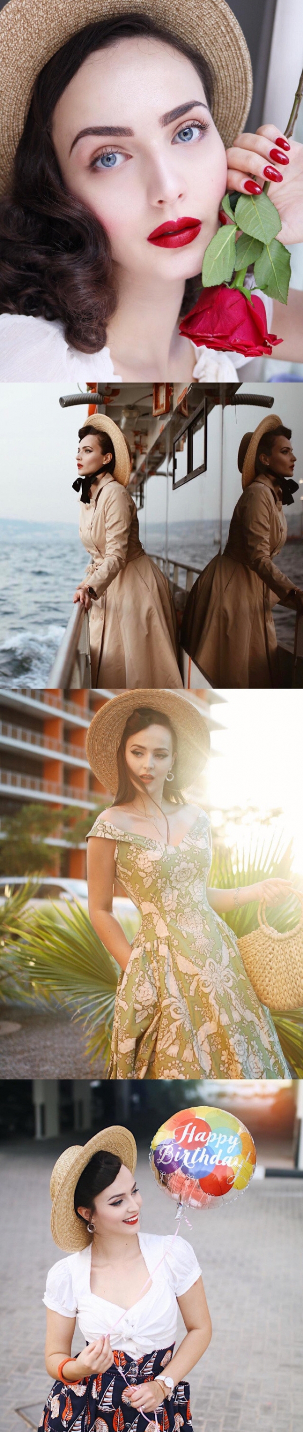 时尚博主Idda van Munste夏日私服 复古美人性感十足！