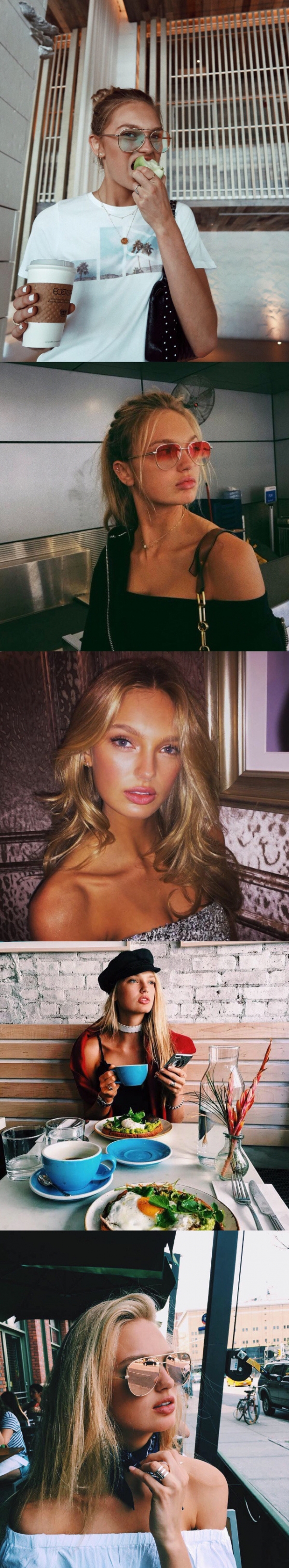 维秘天使Romee Strijd私照精选 颜值衣品都在线