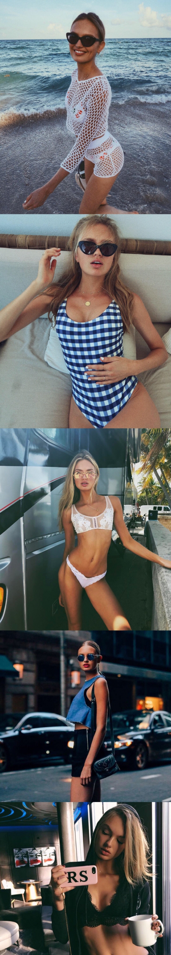 维秘天使Romee Strijd私照精选 颜值衣品都在线