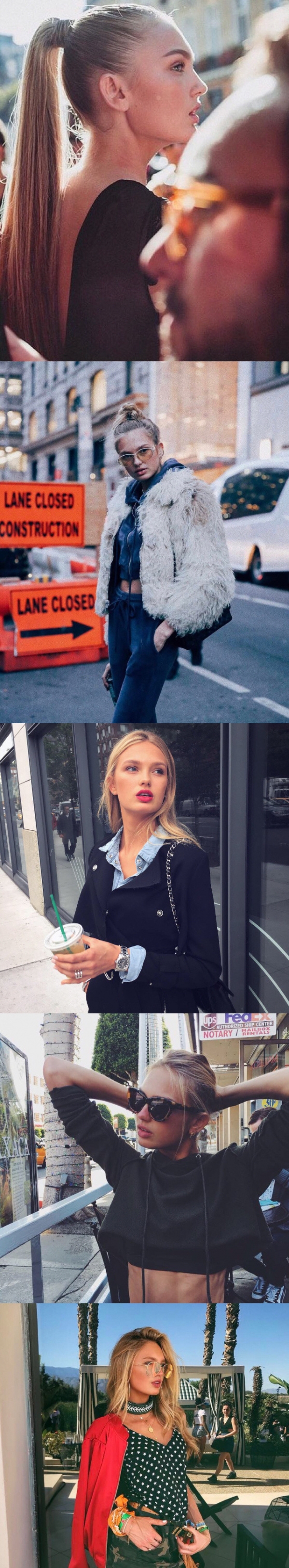 维秘天使Romee Strijd私照精选 颜值衣品都在线