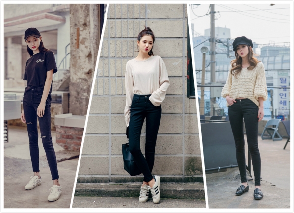 黑色铅笔裤配什么鞋子 百搭又高街的Style
