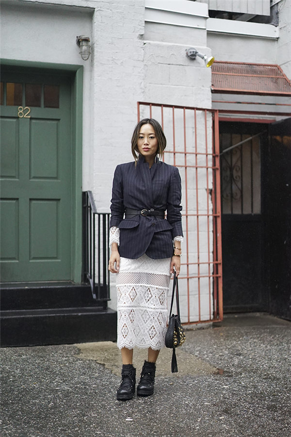 气质满满 职场女性都爱的混搭