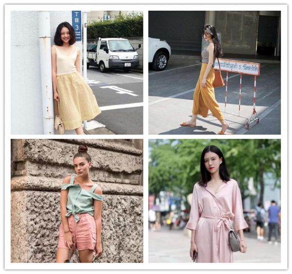 2025夏季服装流行色 你与女神就差一个“莫兰迪色系”