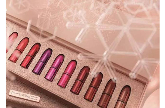 mac2025圣诞限量口红 blingbling的雪花系列