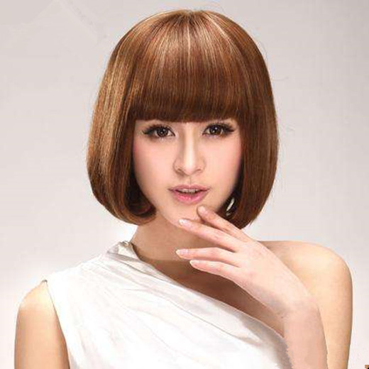 2025蘑菇头发型女图片 可爱蘑菇头真减龄