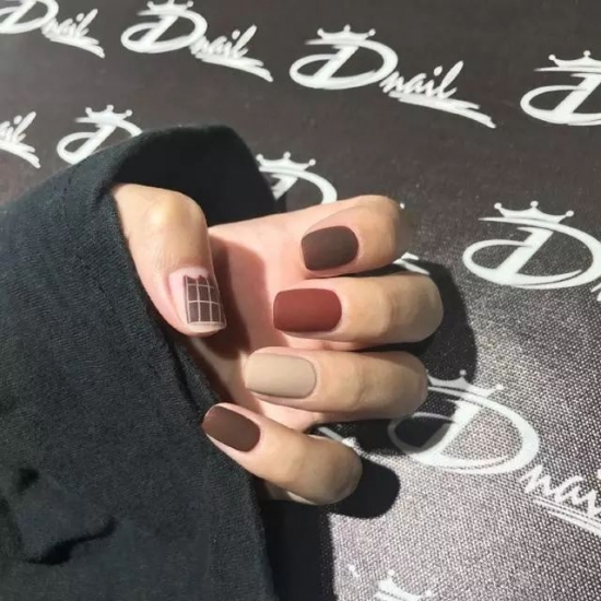 显手白的美甲图片 美白到你的手指尖