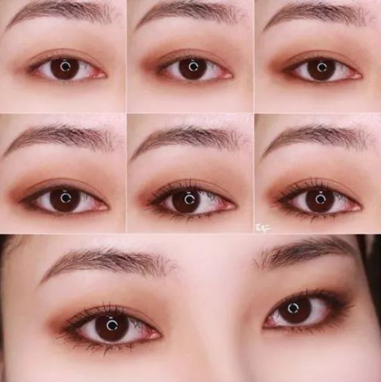眼妆画法步骤图解 十五款眼妆画法图解