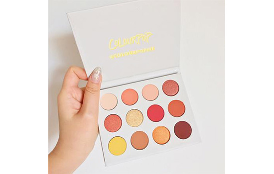 colourpop日落盘 yes please眼影教程