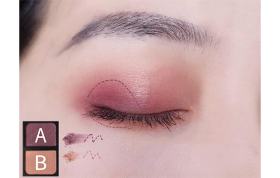 nars眼影吉隆坡画法 简单温柔桃花眼