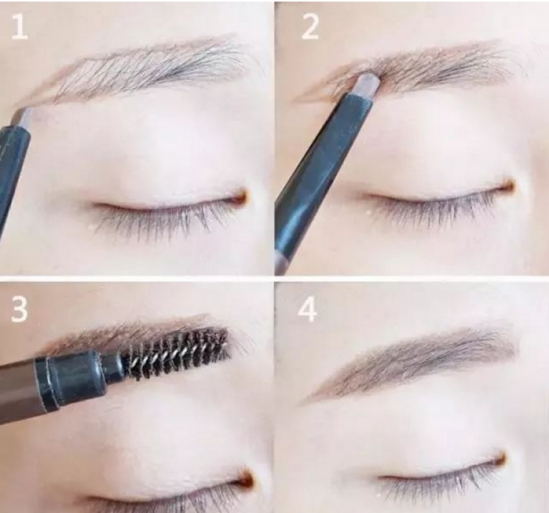 不同的眉毛画法大全 四种眉型的画法介绍