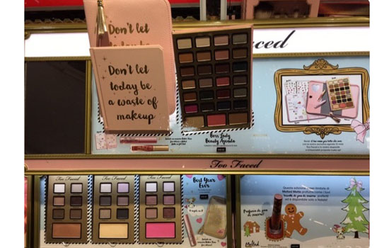 too faced2025圣诞套装 俘获少女心的限量眼影盘