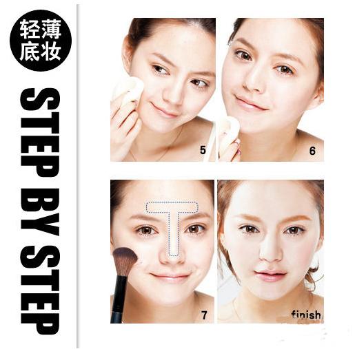 伪素颜化妆术教程 自然美女是这样“炼”成的