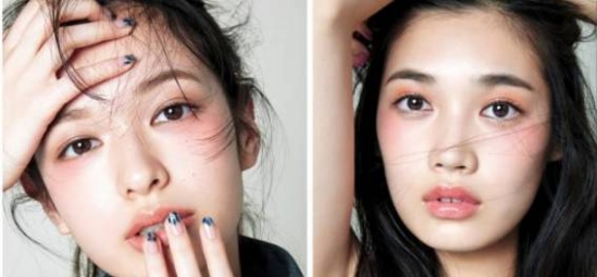 腮红的画法图解 女神萌妹子随意切换