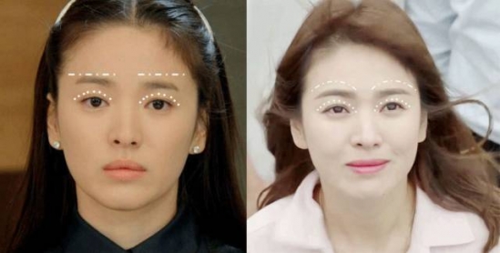 流行的眉毛和唇妆 让你美美哒出行