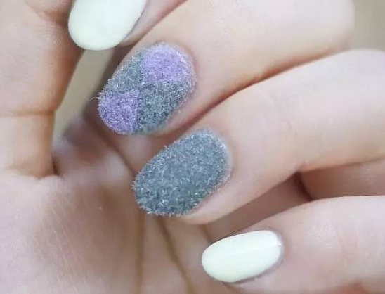 丝绒美甲教程 秋冬丝绒美甲学起来