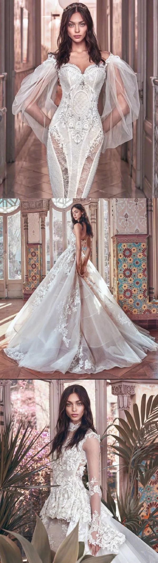 唯美婚纱图片 你​梦想中的婚纱是这个样子吗