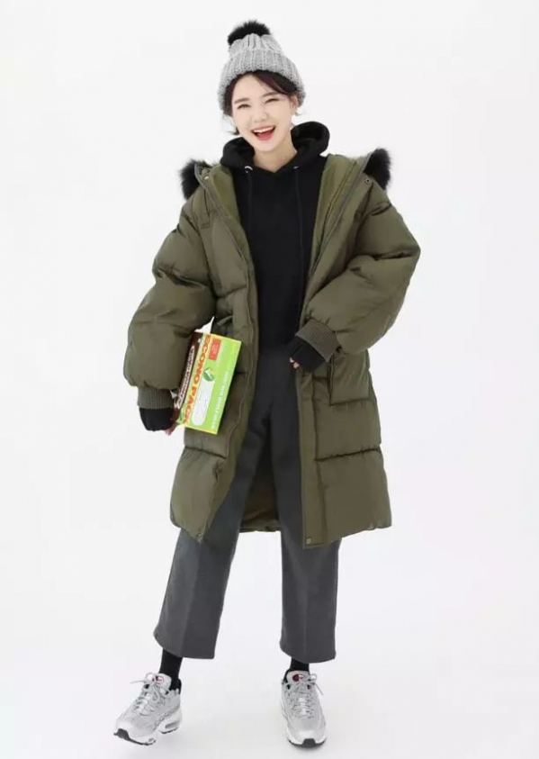 棉服如何搭配 必选今年大火的焦糖色棉服