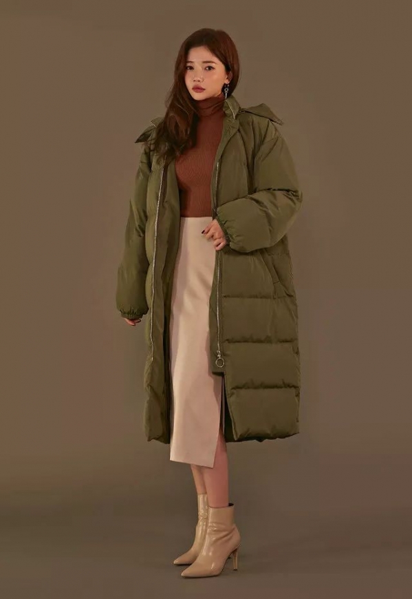 棉服如何搭配 必选今年大火的焦糖色棉服