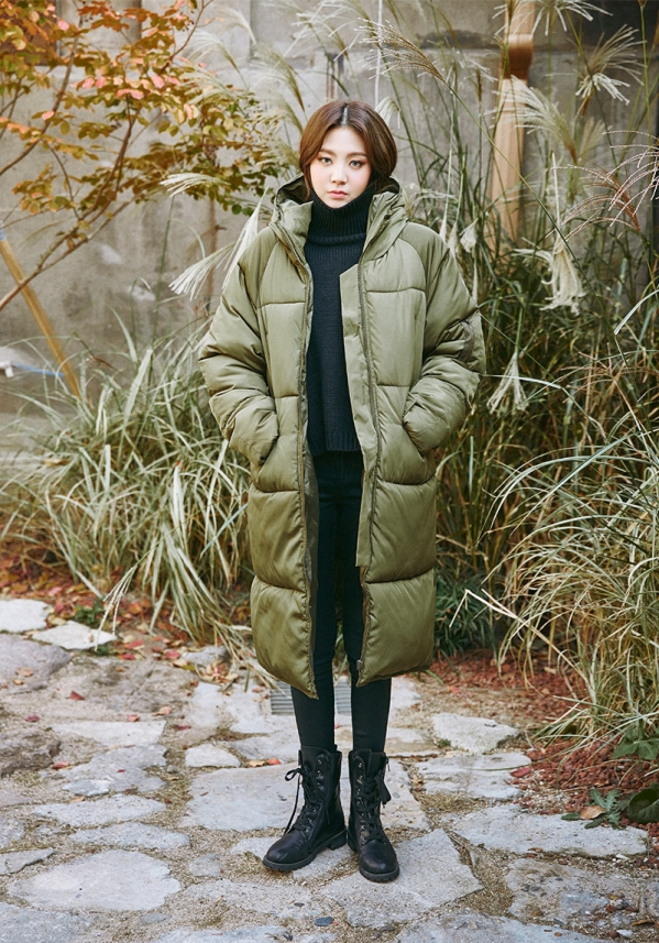 韩版羽绒服女款图片 冬天也能时尚度满分