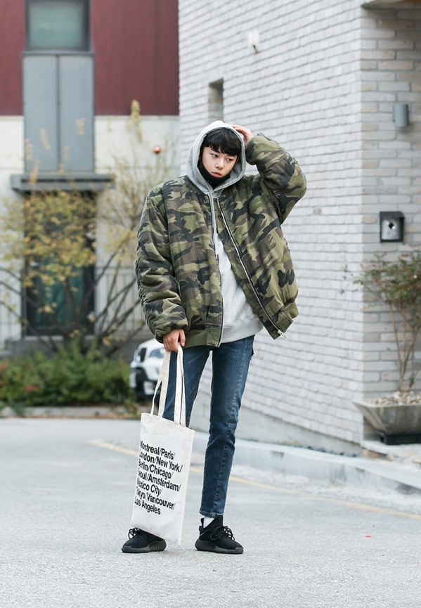 韩版棉服男 棉服也能穿得很帅气