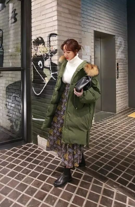棉服如何搭配 必选今年大火的焦糖色棉服