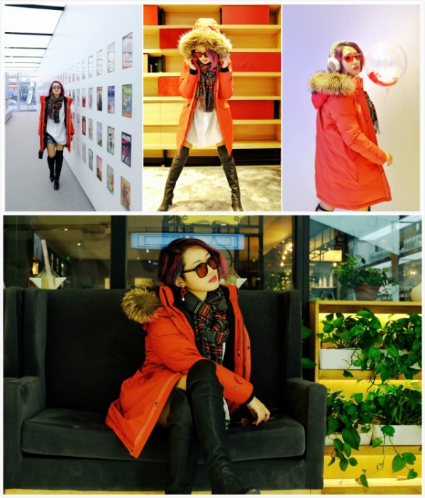 什么牌子羽绒服好看   你和明星的距离只差了一件羽绒服哦