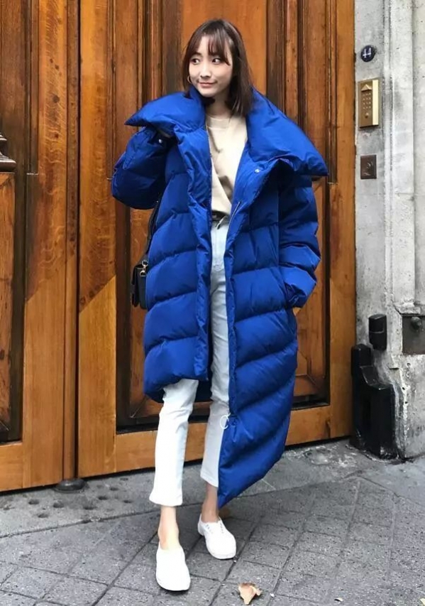 棉服如何搭配 必选今年大火的焦糖色棉服