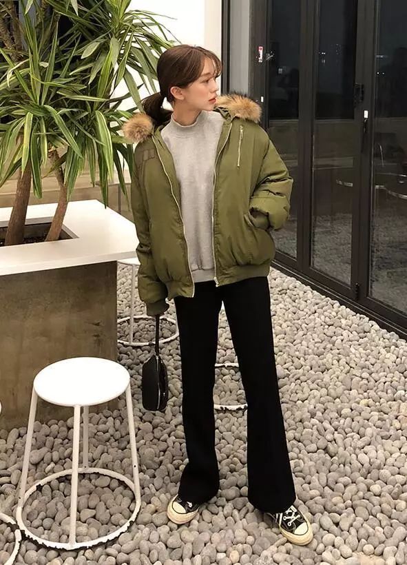 棉服如何搭配 必选今年大火的焦糖色棉服