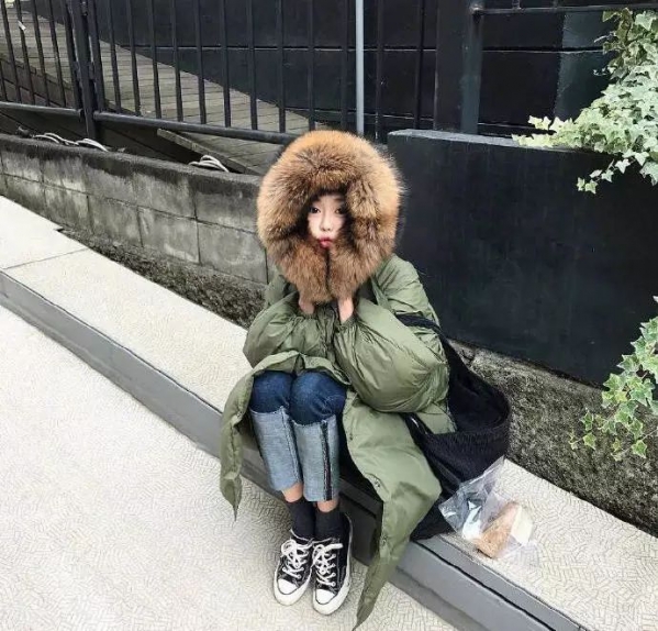 矮个子女生冬季穿衣搭配图 学生休闲风搭配