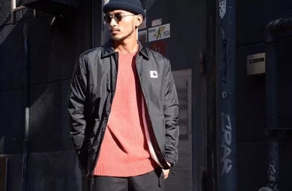教练夹克怎么搭配  看潮男教你怎么搭配好教练夹克与卫衣
