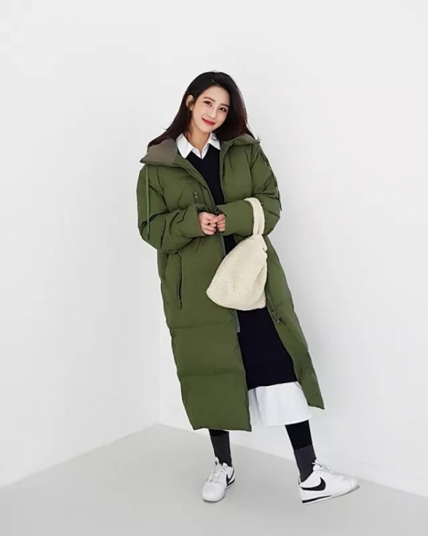 棉服如何搭配 必选今年大火的焦糖色棉服
