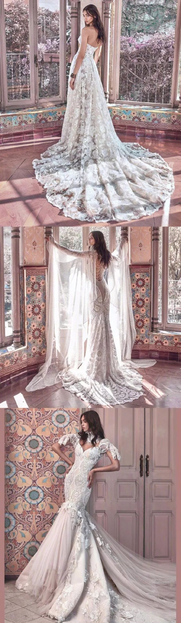 唯美婚纱图片 你​梦想中的婚纱是这个样子吗