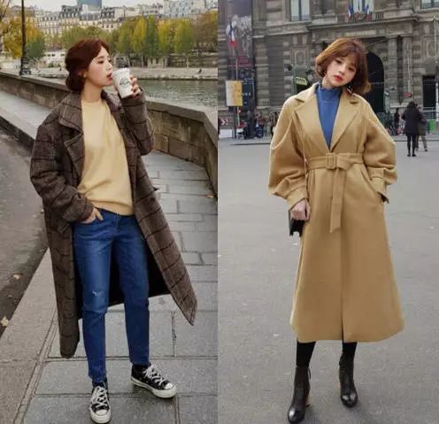 矮个子穿衣搭配图片女 甜美小个子女孩的街拍日记