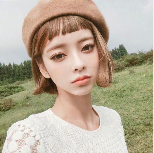 韩系短发发型图片 好清新好甜美