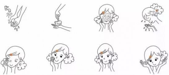 最正确的洗脸方法 这么洗小心成黄脸婆