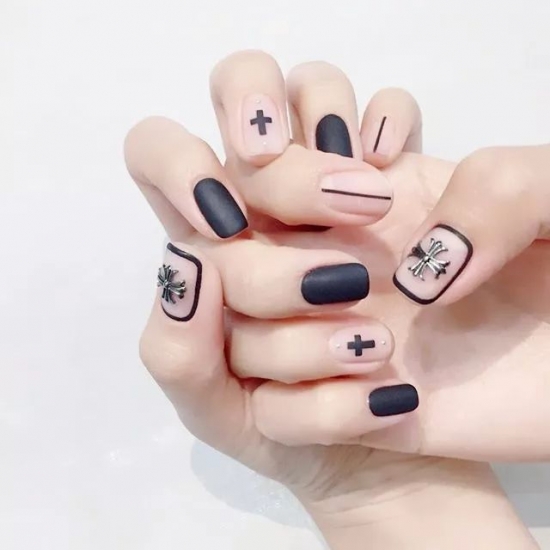 高级的美甲图片 cool girl必备