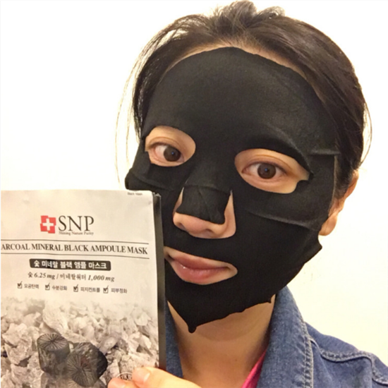 snp竹炭面膜怎么样 平民窟女孩的调理面膜