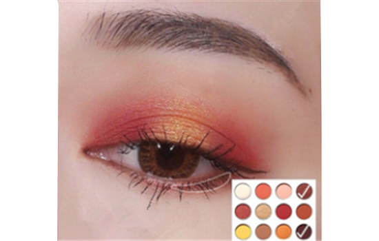 colorpop眼影教程 yesplease眼影盘画法