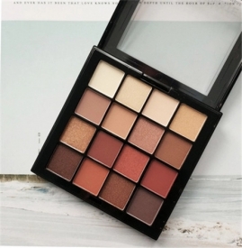 NYX16色眼影画法 香奶奶268平价替代色哟