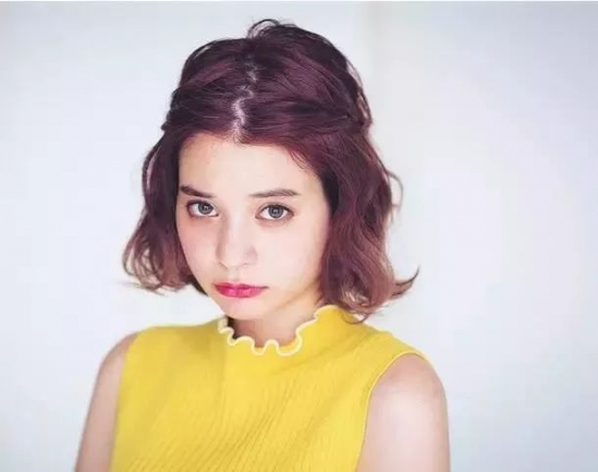 女生短发造型编发 这四款可爱好打理