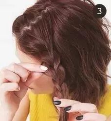 女生短发造型编发 这四款可爱好打理