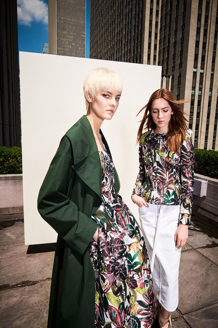 Oscar de la Renta 2024早春时尚服装造型图